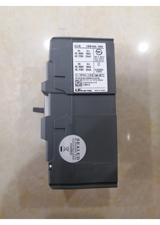 ELCB LS 4P 100A 18kA 30mA hoặc 1.2.500mA ( EBN104c )