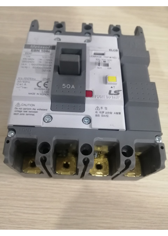 ELCB LS 4P 50A 18kA 30mA hoặc 1.2.500mA ( EBN104c )