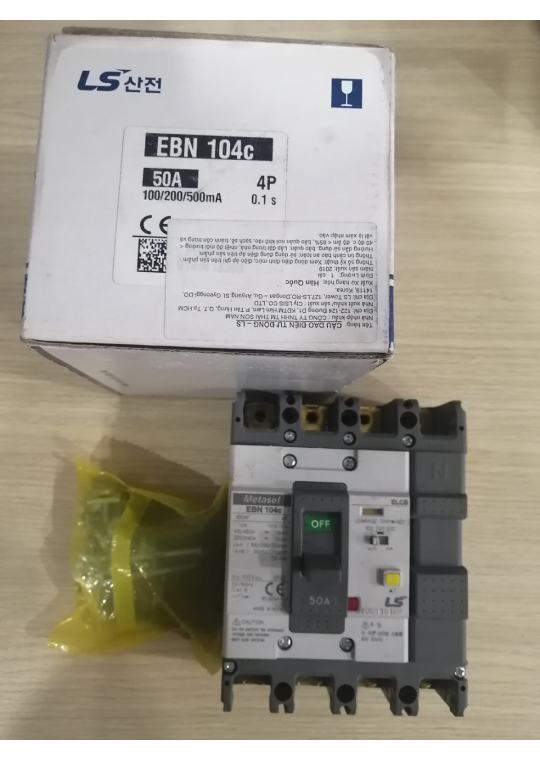 ELCB LS 4P 50A 18kA 30mA hoặc 1.2.500mA ( EBN104c )