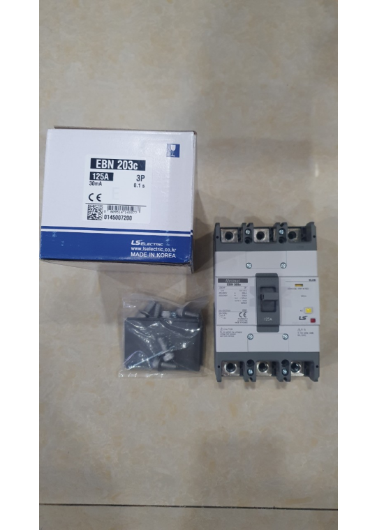 ELCB LS 3P 125A 26kA 30mA hoặc 1.2.500mA ( EBN203c )