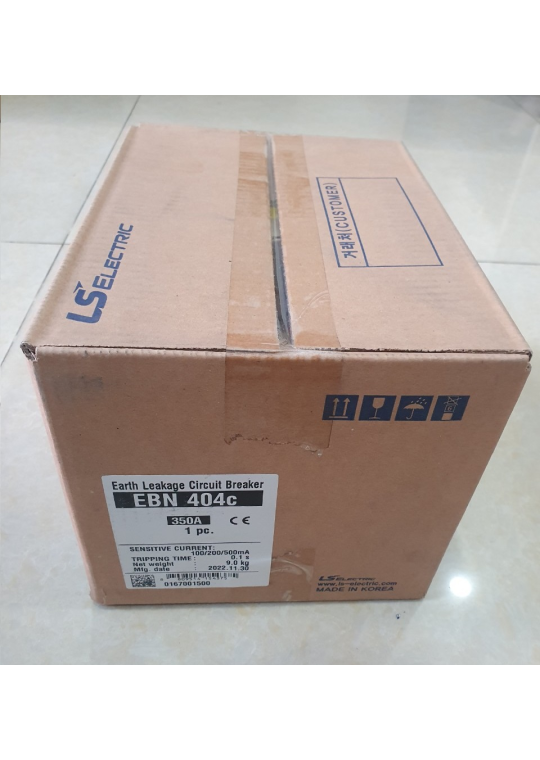 ELCB LS 4P 350A 37kA 30mA hoặc 1.2.500mA ( EBN404c )