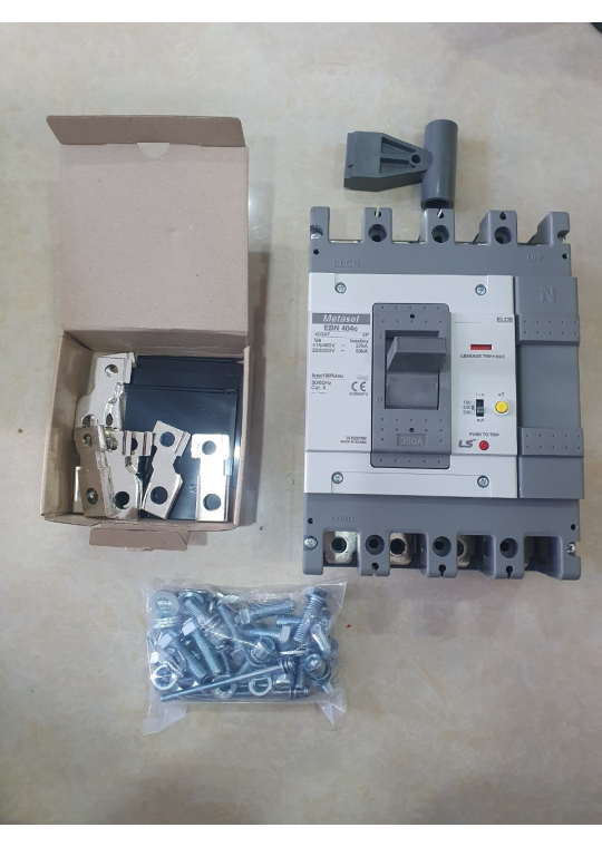 ELCB LS 4P 350A 37kA 30mA hoặc 1.2.500mA ( EBN404c )
