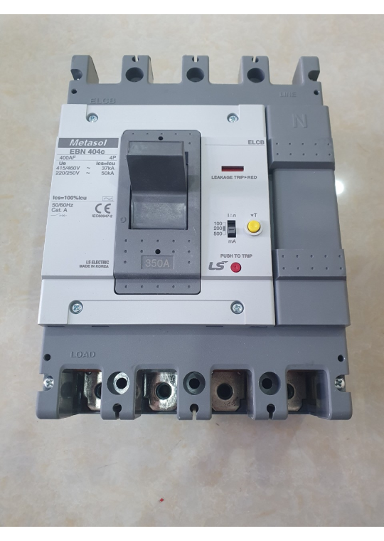 ELCB LS 4P 350A 37kA 30mA hoặc 1.2.500mA ( EBN404c )