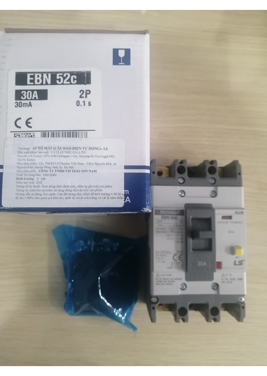 ELCB LS 2P 30A 30kA 30mA hoặc 1.2.500mA ( EBN52c )