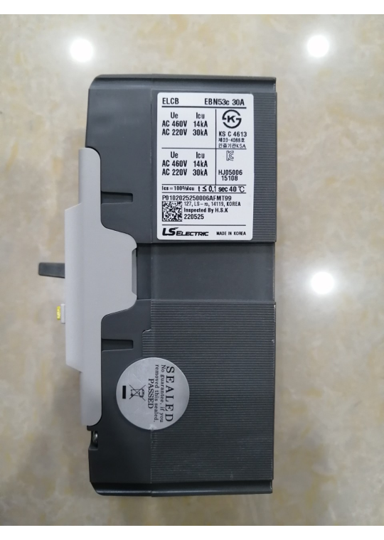 ELCB LS 3P 30A 14kA 30mA hoặc 1.2.500mA ( EBN53c )