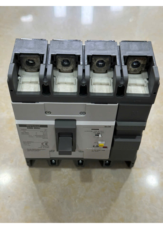 ELCB LS 4P 200A 37kA 30mA hoặc 1.2.500mA ( EBS204c )