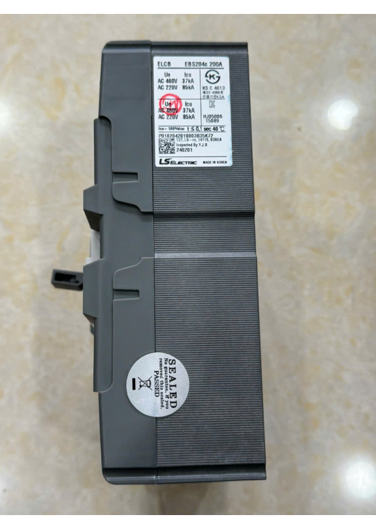 ELCB LS 4P 200A 37kA 30mA hoặc 1.2.500mA ( EBS204c )