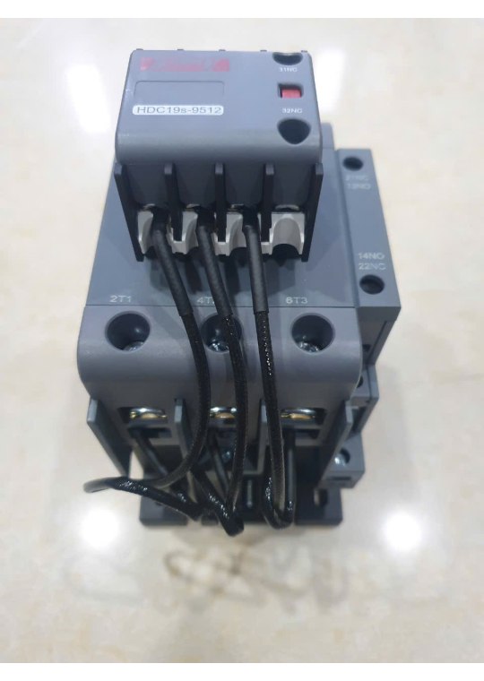 Contactor HIMEL HDC19s-95 dùng cho tụ bù 50KVAr ( HDC19S9512M7 )