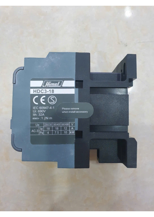 Contactor HIMEL 3P 18A ( HDC31811M7 )