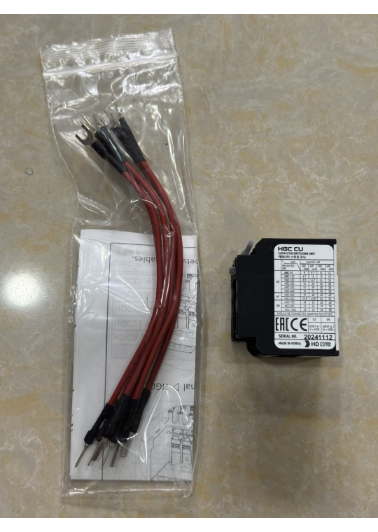 Cuộn xả dòng HGCCU100 cho Contactor HYUNDAI chuyên dùng cho tụ bù