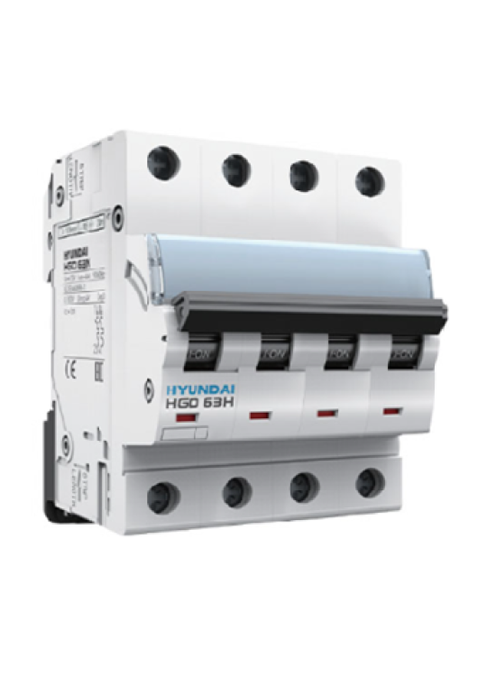MCB HYUNDAI 4P 40A 10kA ( HGD63H )