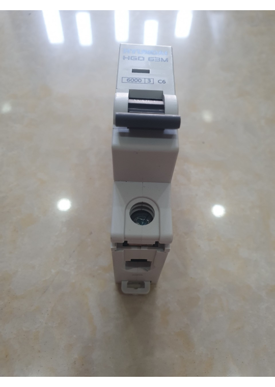 MCB HYUNDAI 1P 6A 6kA ( HGD63M )