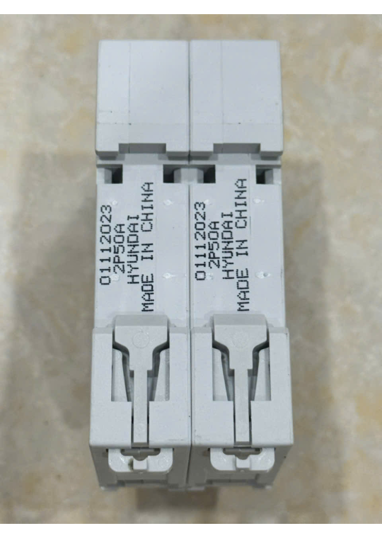 MCB HYUNDAI 2P 50A 6kA ( HGD63M )