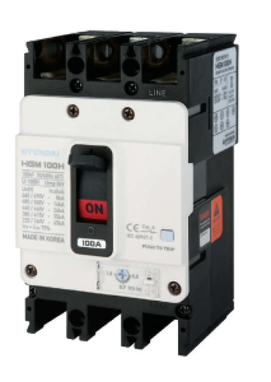 MCCB HYUNDAI 3P 20A 38kA ( HGM50H-F )