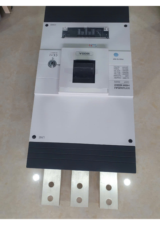 MCCB HYUNDAI 3P 1600A 70kA chỉnh dòng điện tử 0.4~1.0*In ( HGM1600S )