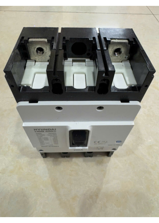 MCCB HYUNDAI 2P 200A 65kA ( HGM250S-F )