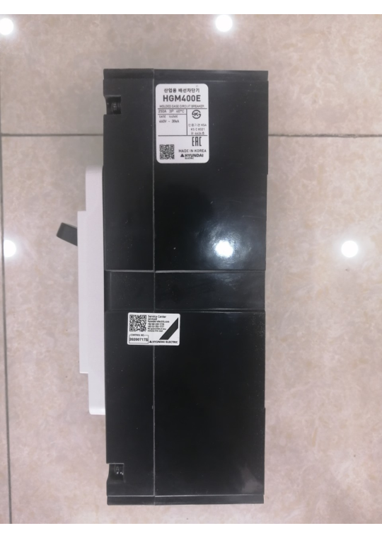 MCCB HYUNDAI 3P 250A 45kA ( HGM400E-F )