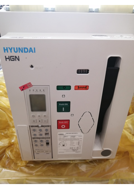 ACB HYUNDAI 3P 1600A 85kA loại cố định ( HGN16A3HM0C0S051L )