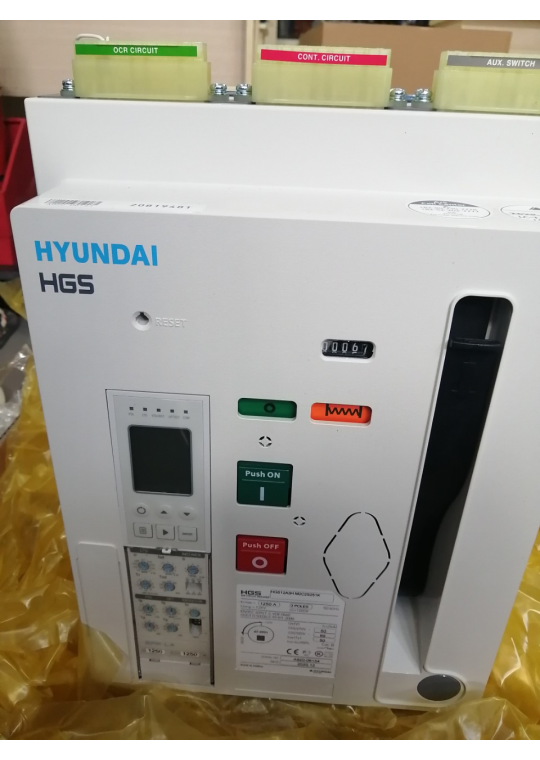 ACB HYUNDAI 3P 1250A 65kA loại cố định ( HGS12A3HM0C0S051K )