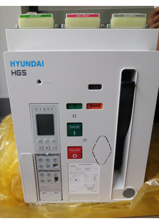 ACB HYUNDAI 3P 1600A 65kA loại cố định ( HGS16A3HM0C0S051L )