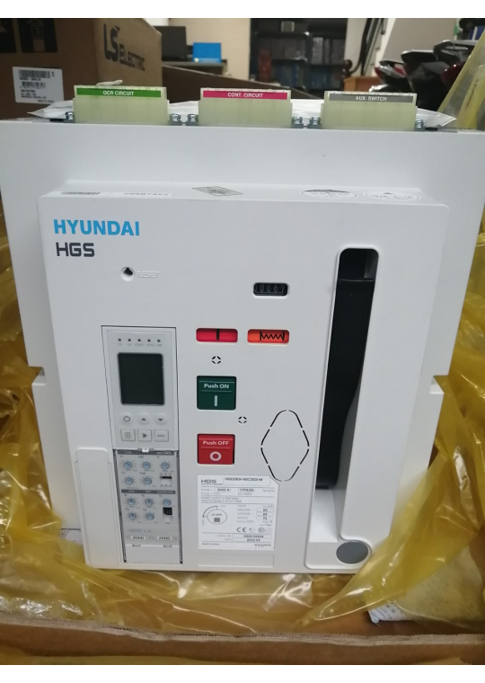 ACB HYUNDAI 3P 2000A 85kA loại cố định ( HGS20B3HM0C0S051M )