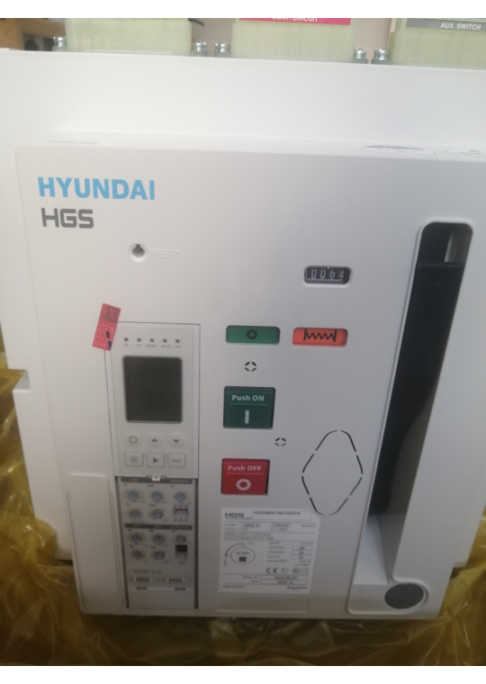 ACB HYUNDAI 3P 2500A 85kA loại cố định ( HGS25B3HM0C0S051N )