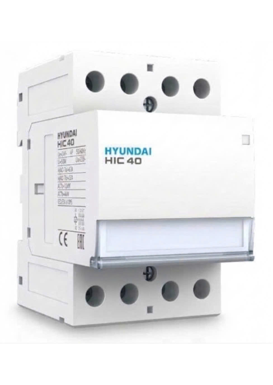 Contactor dạng Module Hyundai HIC40 4P 40A 4NO AC230V