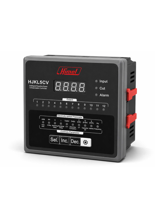 Bộ điều khiển tụ bù 12 cấp HIMEL HJKL5CQ12S