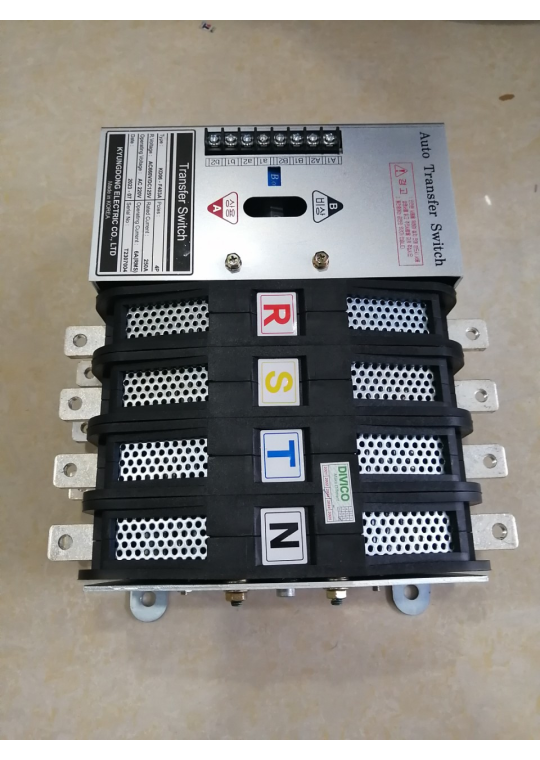  Bộ chuyển nguồn ATS KYUNGDONG 4P 250A ( KD06-F403A )