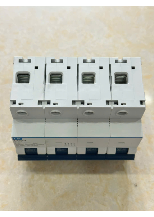 MCB LS 4P 100A 10kA ( LA125H )