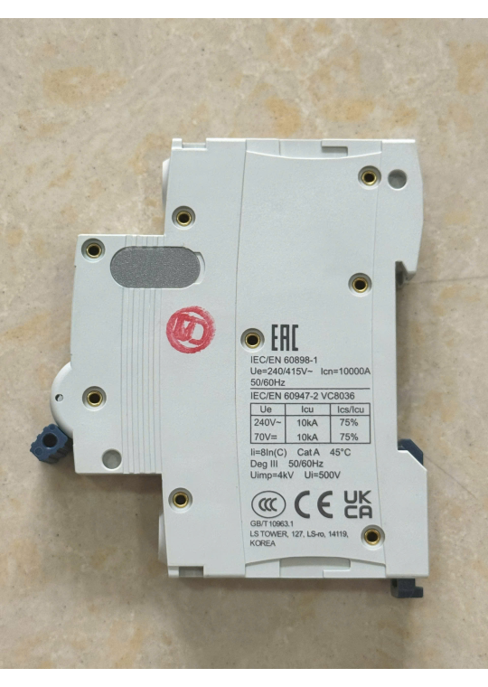 MCB LS LA63H 1P 32A 10kA