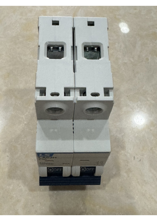 MCB LS 2P 20A 10kA ( LA63H )