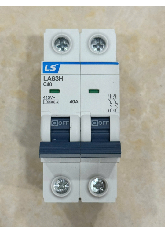 MCB LS LA63H 2P 40A 10kA