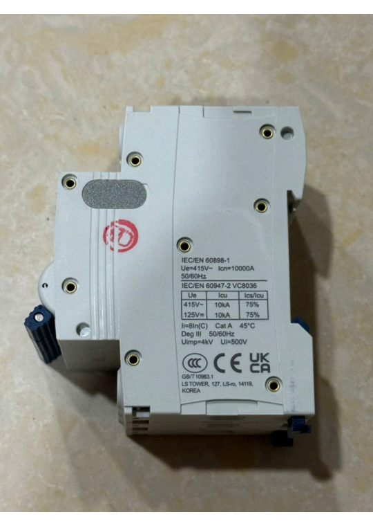 MCB LS 3P 20A 10kA ( LA63H )