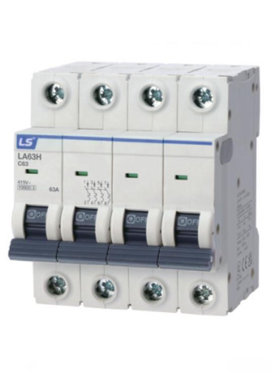 MCB LS 4P 20A 10kA ( LA63H )