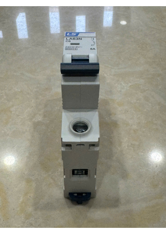 MCB LS 1P 6A 6kA ( LA63N )