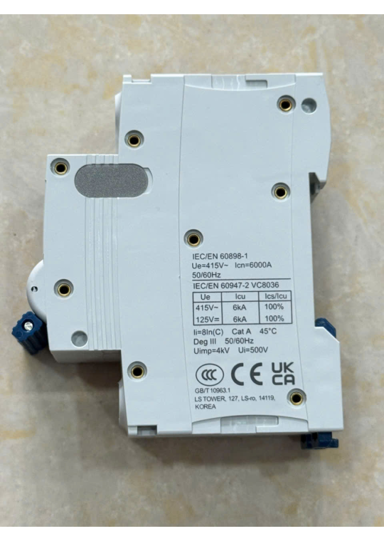 MCB LS 2P 16A 6kA ( LA63N )