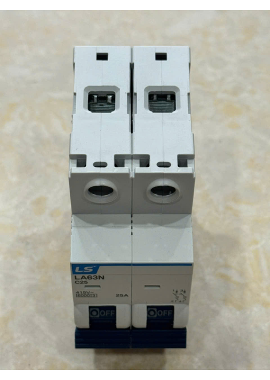 MCB LS 2P 25A 6kA ( LA63N )