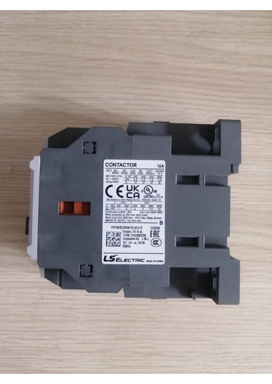 CONTACTOR LS 3P 12A ( MC-12b )