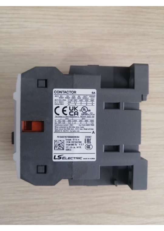 CONTACTOR LS 3P 6A ( MC-6a )