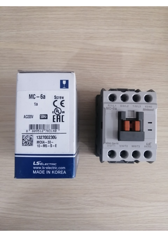 CONTACTOR LS 3P 6A ( MC-6a )