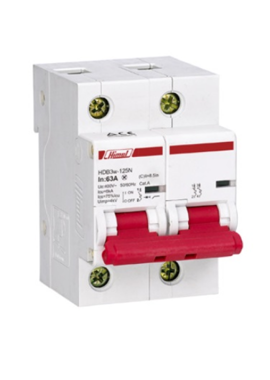MCB HIMEL 2P 80A 10kA ( HDB3W125H2C80 )