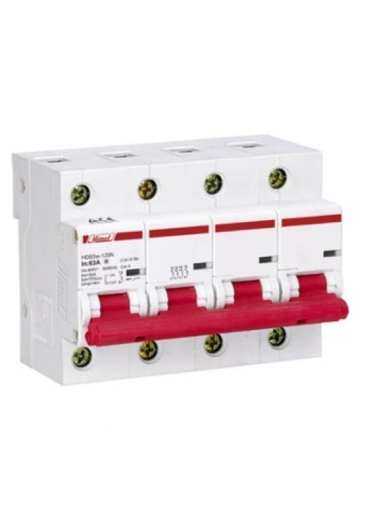 MCB HIMEL 4P 100A 10kA ( HDB3W125H4C100 )