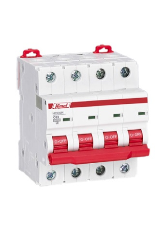 MCB HIMEL 4P 16A 10kA ( HDB9H63A4C16 )