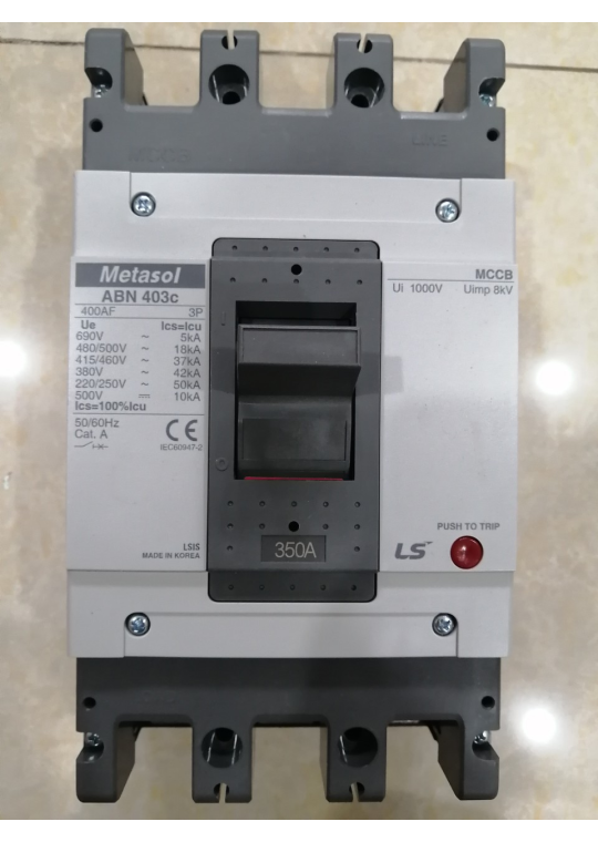 MCCB LS 3P 350A 42kA ( ABN403c )
