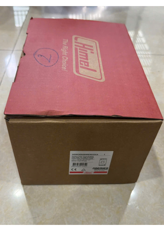 MCCB HIMEL 3P 630A 50kA chỉnh dòng điện tử 0.4~1*In ( HDM3E630M63033XX )