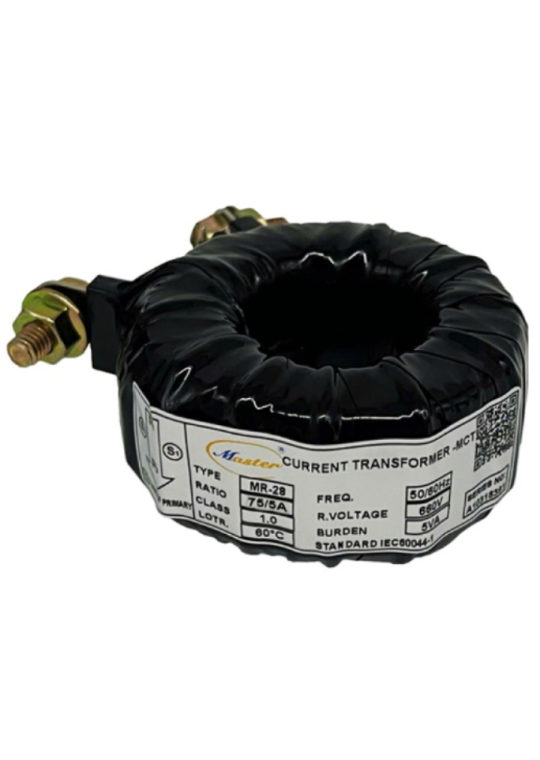 Biến dòng đo lường MASTER băng quấn MR 75/5A CL3 5VA ( MR-28 )