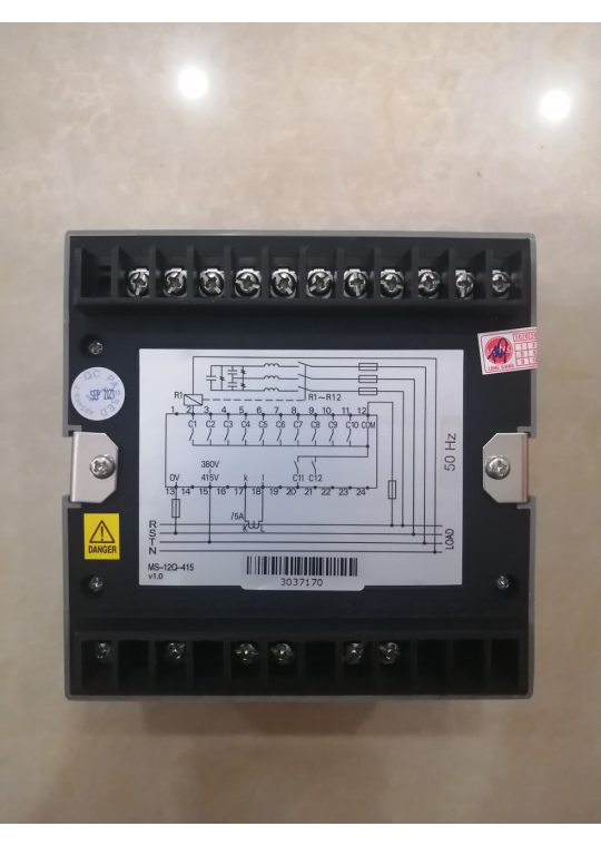 Bộ điều khiển tụ bù 12 cấp SHIZUKI MS-12Q-415-50 