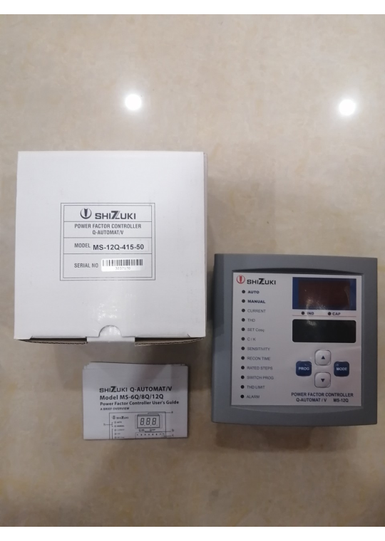 Bộ điều khiển tụ bù 12 cấp SHIZUKI MS-12Q-415-50 