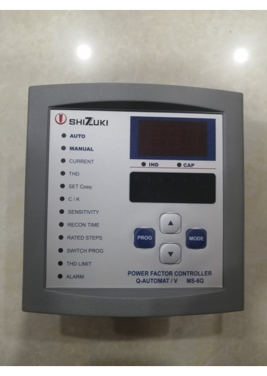 Bộ điều khiển tụ bù 06 cấp SHIZUKI MS-6Q-415-50 